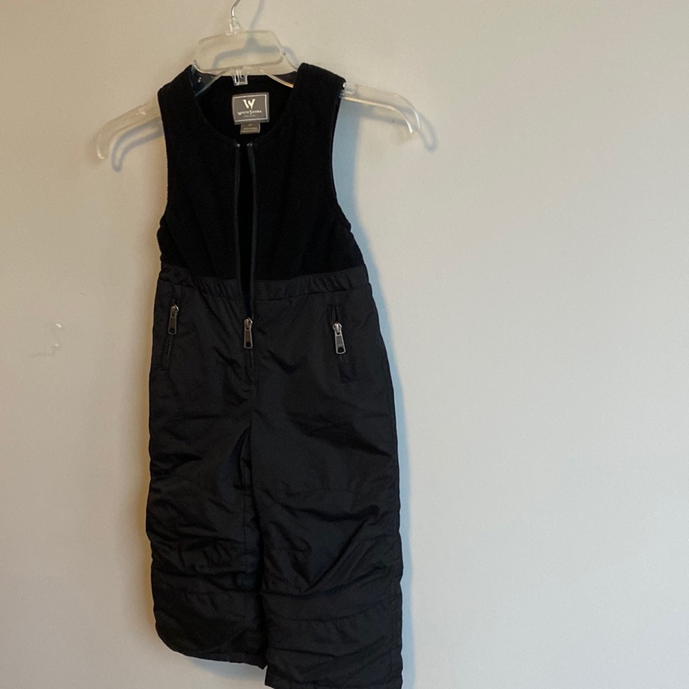 White Sierra Toddler 2T snow pants / bibs